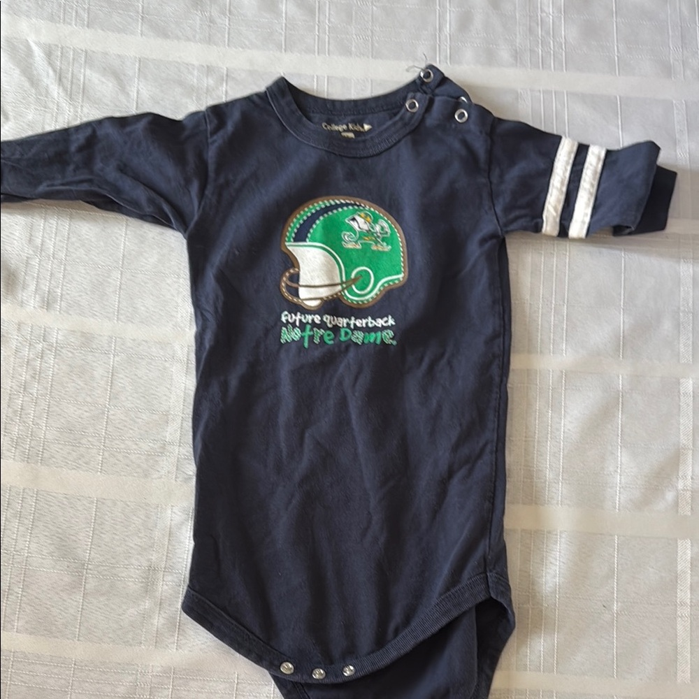 Notre Dame Baby Onesie